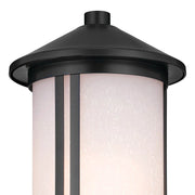 Kichler 59101 Lombard 1-lt 17" Tall Outdoor Post Mount - Black