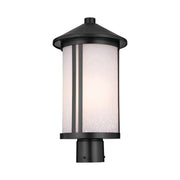Kichler 59101 Lombard 1-lt 17" Tall Outdoor Post Mount - Black