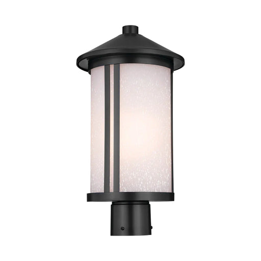 Kichler 59101 Lombard 1-lt 17" Tall Outdoor Post Mount - Black