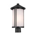 Kichler 59101 Lombard 1-lt 17" Tall Outdoor Post Mount - Black