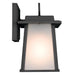 Kichler 59105 Noward 1-lt 10" Tall Outdoor Wall Light - Black