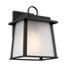 Kichler 59105 Noward 1-lt 10" Tall Outdoor Wall Light - Black