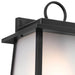 Kichler 59106 Noward 1-lt 12" Tall Outdoor Wall Light - Black