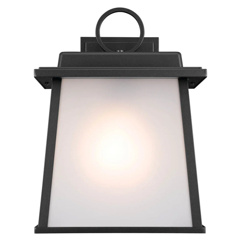 Kichler 59106 Noward 1-lt 12" Tall Outdoor Wall Light - Black