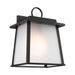 Kichler 59106 Noward 1-lt 12" Tall Outdoor Wall Light - Black