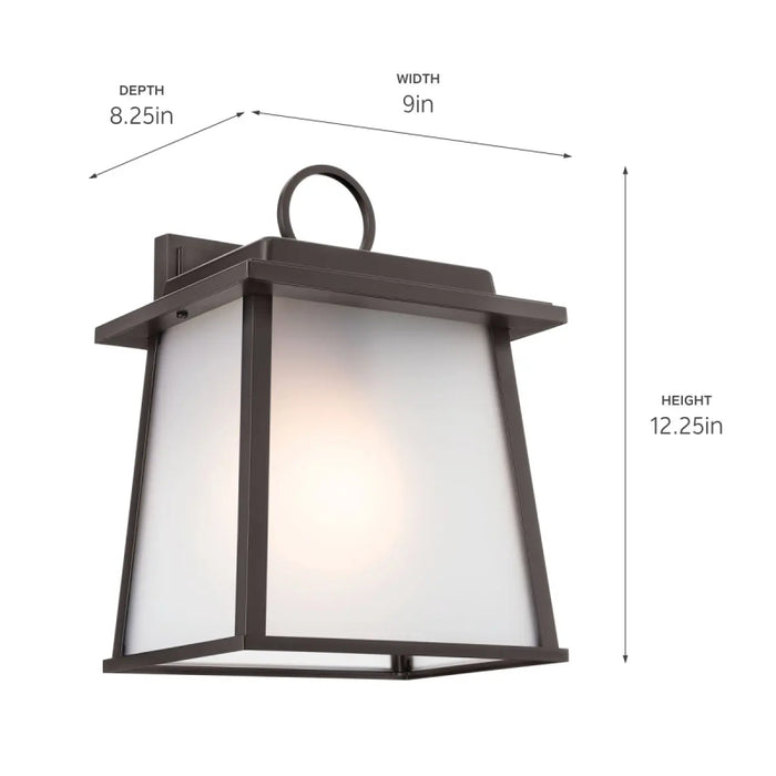 Kichler 59106 Noward 1-lt 12" Tall Outdoor Wall Light