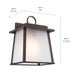 Kichler 59106 Noward 1-lt 12" Tall Outdoor Wall Light