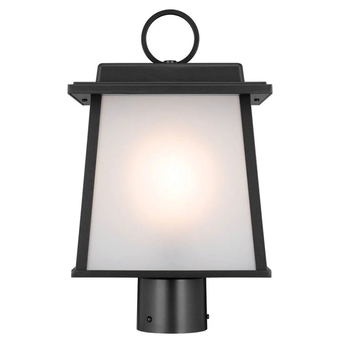 Kichler 59107 Noward 1-lt 15" Tall Outdoor Post Light - Black
