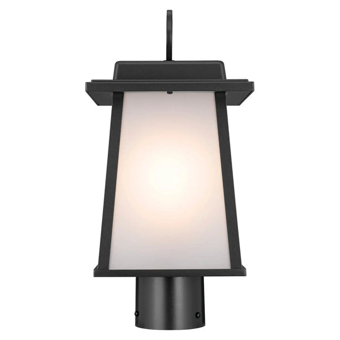 Kichler 59107 Noward 1-lt 15" Tall Outdoor Post Light - Black