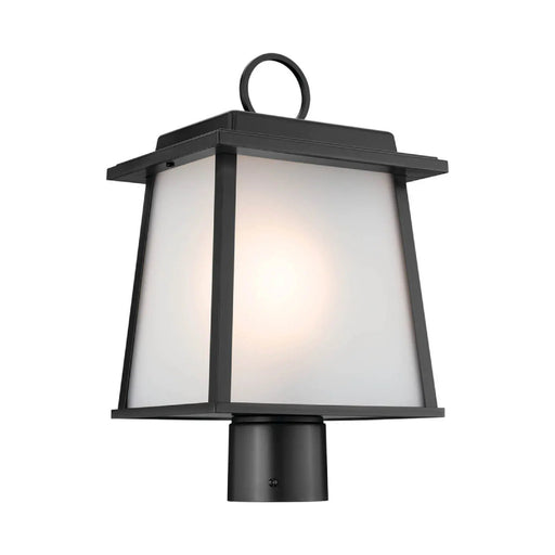 Kichler 59107 Noward 1-lt 15" Tall Outdoor Post Light - Black
