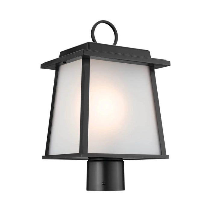 Kichler 59107 Noward 1-lt 15" Tall Outdoor Post Light - Black
