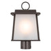 Kichler 59107 Noward 1-lt 15" Tall Outdoor Post Light - Olde Bronze