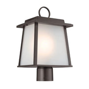 Kichler 59107 Noward 1-lt 15" Tall Outdoor Post Light - Olde Bronze