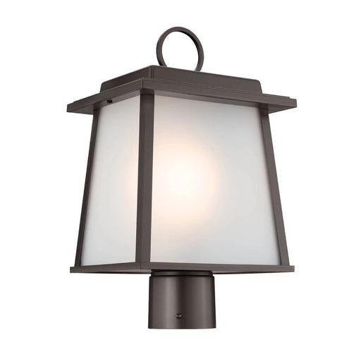Kichler 59107 Noward 1-lt 15" Tall Outdoor Post Light - Olde Bronze