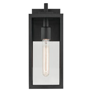 Kichler 59111 Branner 1-lt 14" Tall Outdoor Wall Light - Textured Black