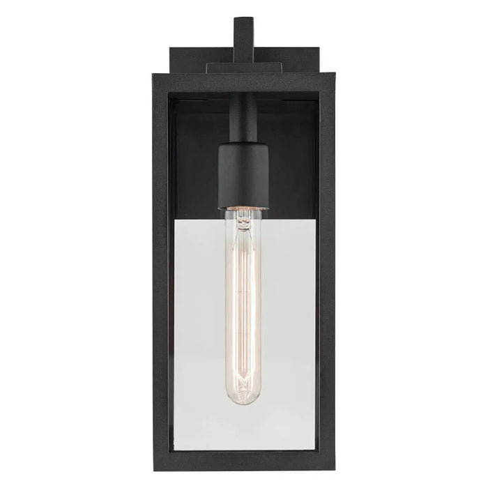 Kichler 59111 Branner 1-lt 14" Tall Outdoor Wall Light - Textured Black