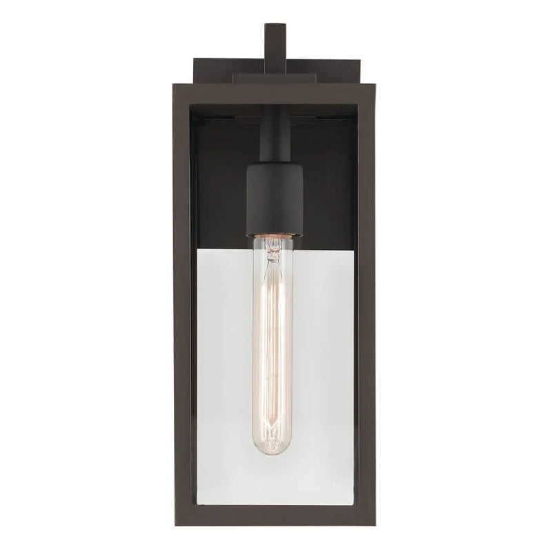 Kichler 59111 Branner 1-lt 14" Tall Outdoor Wall Light - Olde Bronze