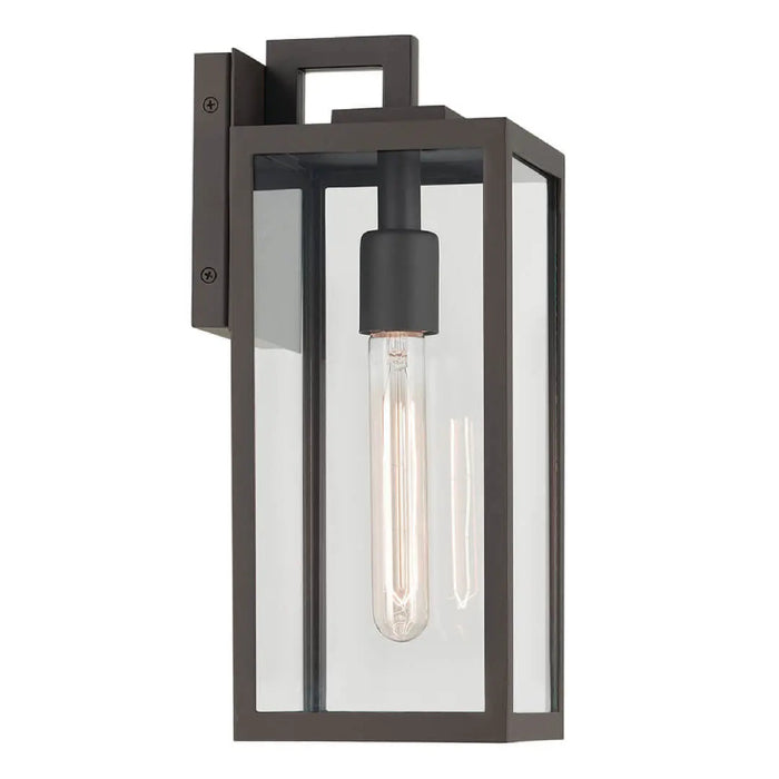 Kichler 59111 Branner 1-lt 14" Tall Outdoor Wall Light - Olde Bronze