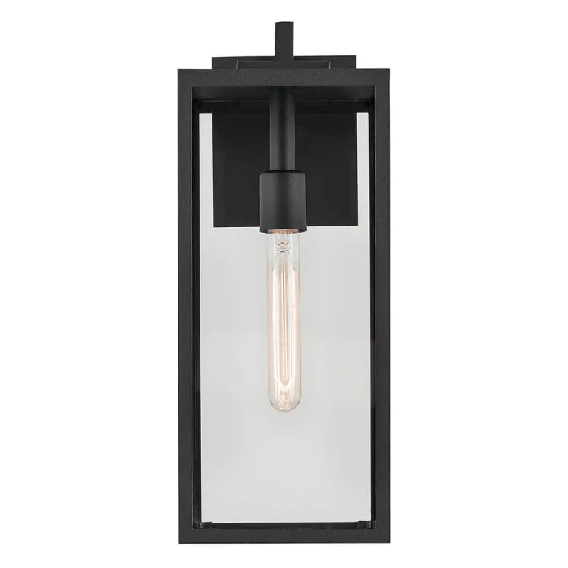 Kichler 59112 Branner 1-lt 18" Tall Outdoor Wall Light - Textured Black
