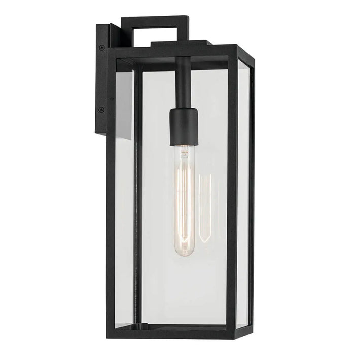 Kichler 59112 Branner 1-lt 18" Tall Outdoor Wall Light - Textured Black