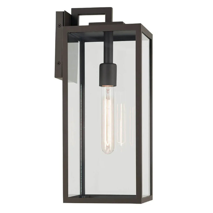 Kichler 59112 Branner 1-lt 18" Tall Outdoor Wall Light - Olde Bronze