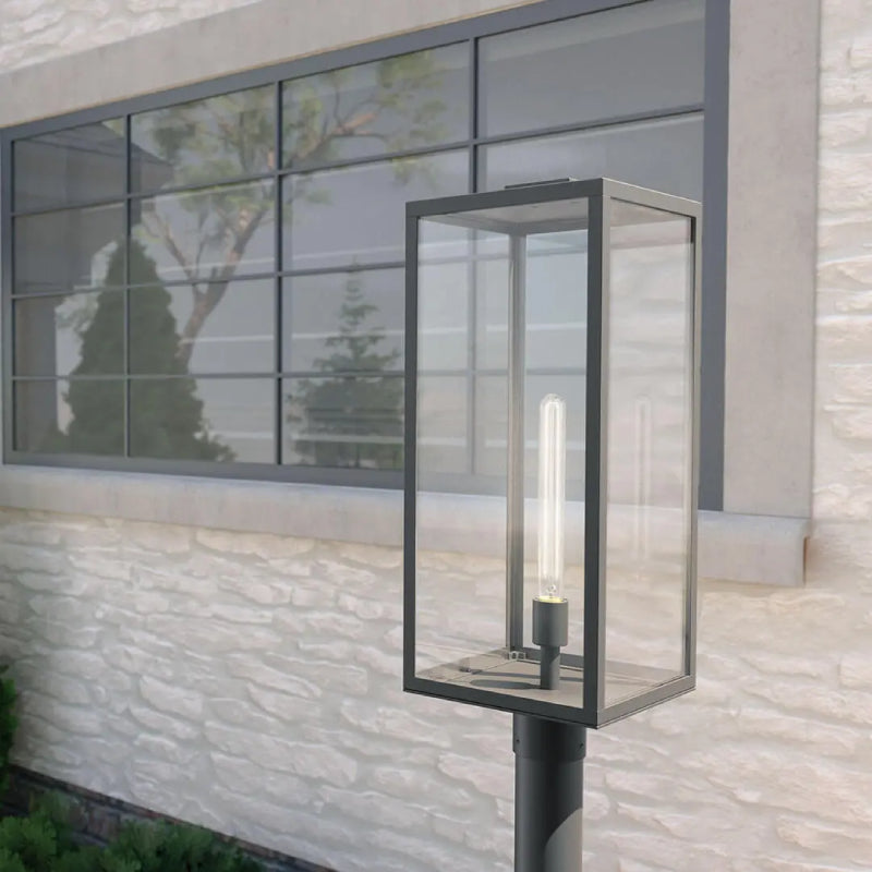 Kichler 59115 Branner 1-lt 26" Tall Outdoor Post Mount