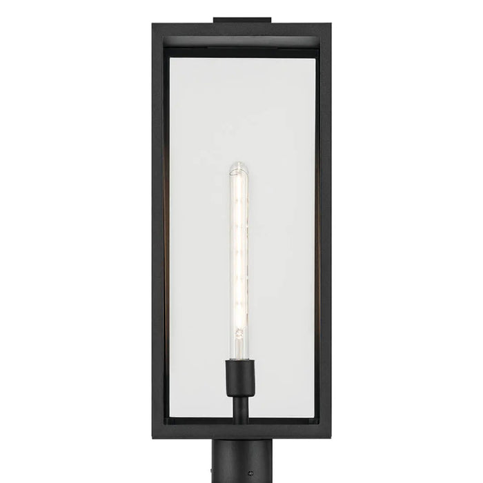 Kichler 59115 Branner 1-lt 26" Tall Outdoor Post Mount - Textured Black