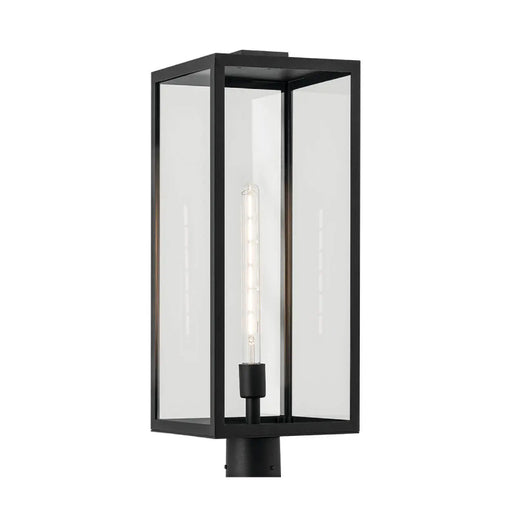 Kichler 59115 Branner 1-lt 26" Tall Outdoor Post Mount - Textured Black