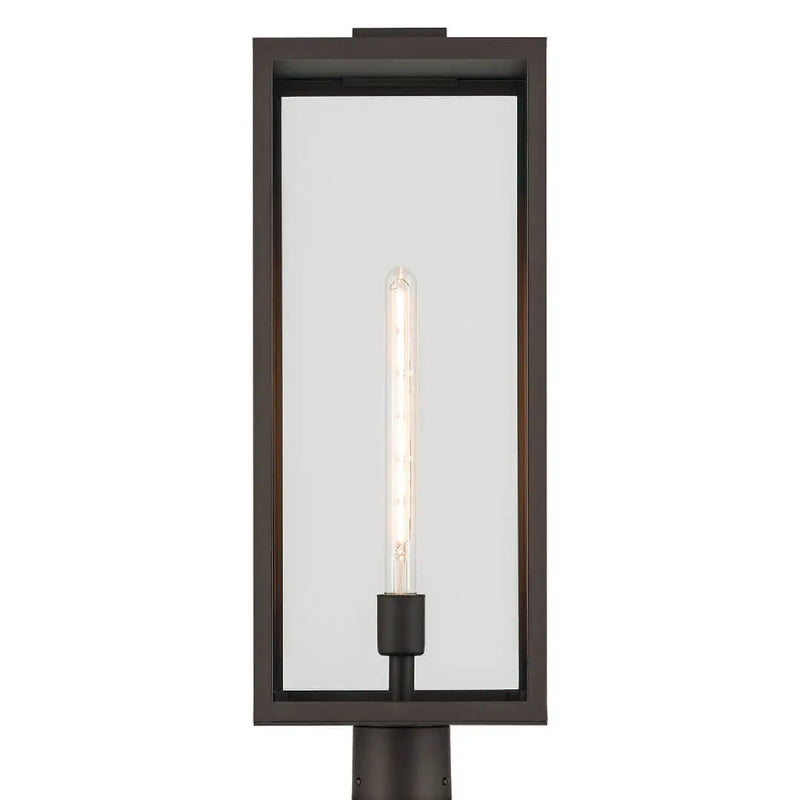 Kichler 59115 Branner 1-lt 26" Tall Outdoor Post Mount - Olde Bronze