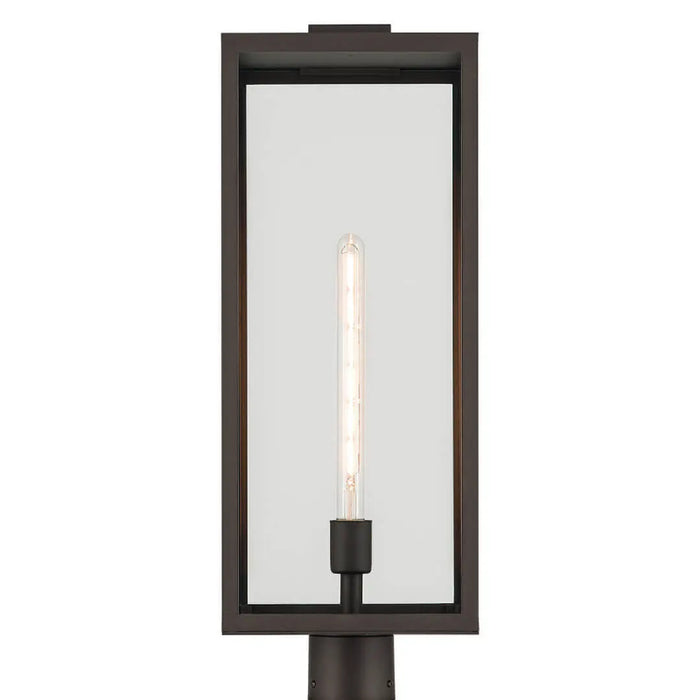 Kichler 59115 Branner 1-lt 26" Tall Outdoor Post Mount - Olde Bronze