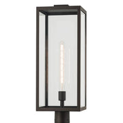 Kichler 59115 Branner 1-lt 26" Tall Outdoor Post Mount - Olde Bronze