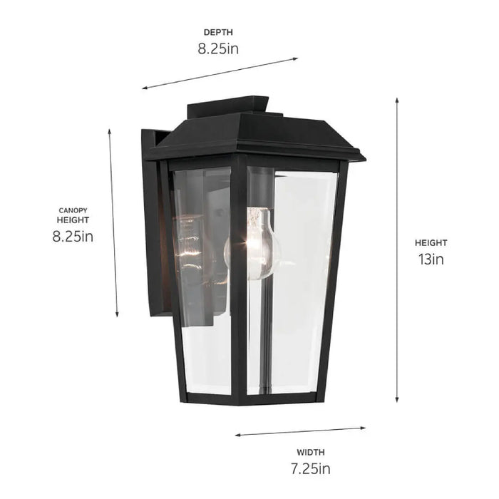 Kichler 59118 Mathus 1-lt 13" Tall Outdoor Wall Light