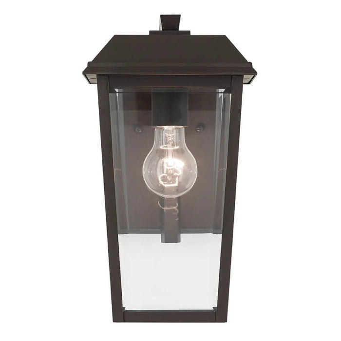 Kichler 59118 Mathus 1-lt 13" Tall Outdoor Wall Light - Olde Bronze
