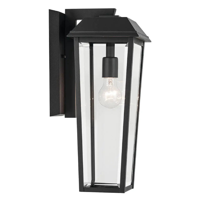 Kichler 59119 Mathus 1-lt 18" Tall Outdoor Wall Light - Textured Black