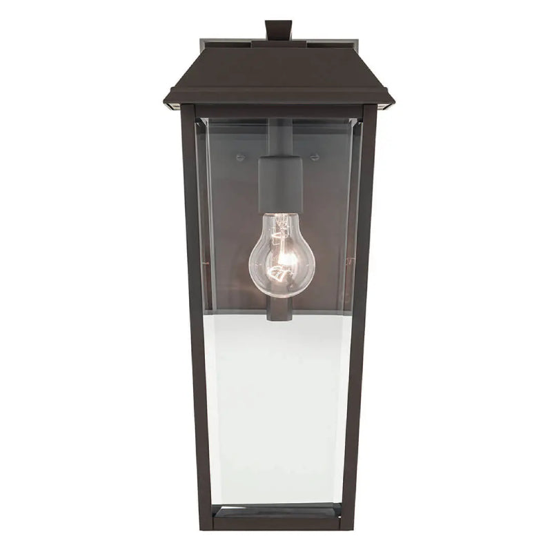 Kichler 59119 Mathus 1-lt 18" Tall Outdoor Wall Light - Olde Bronze