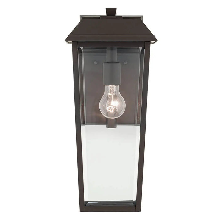 Kichler 59119 Mathus 1-lt 18" Tall Outdoor Wall Light - Olde Bronze