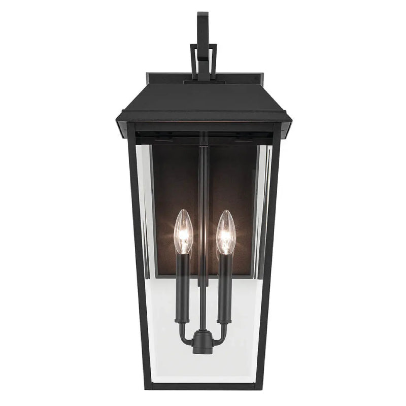Kichler 59120 Mathus 2-lt 24" Tall Outdoor Wall Light - Textured Black