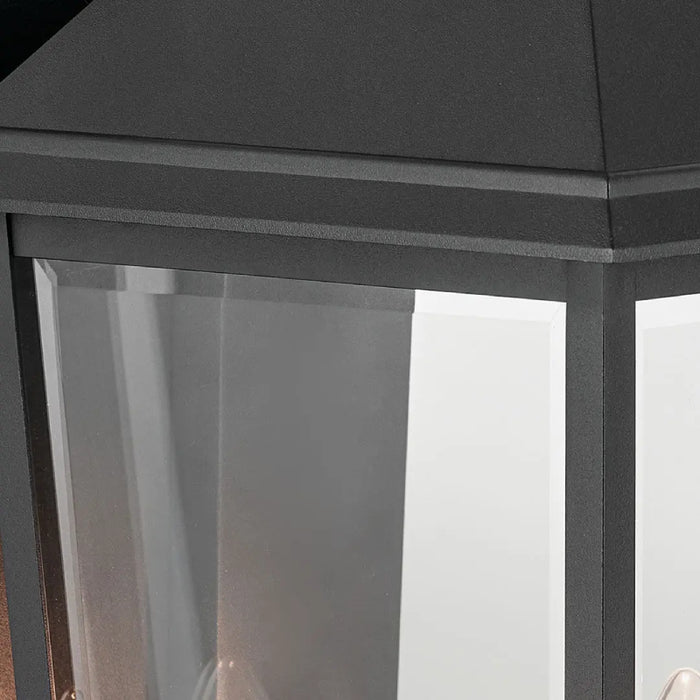 Kichler 59120 Mathus 2-lt 24" Tall Outdoor Wall Light - Textured Black