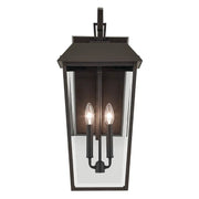 Kichler 59120 Mathus 2-lt 24" Tall Outdoor Wall Light - Olde Bronze
