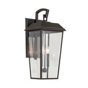 Kichler 59120 Mathus 2-lt 24" Tall Outdoor Wall Light - Olde Bronze