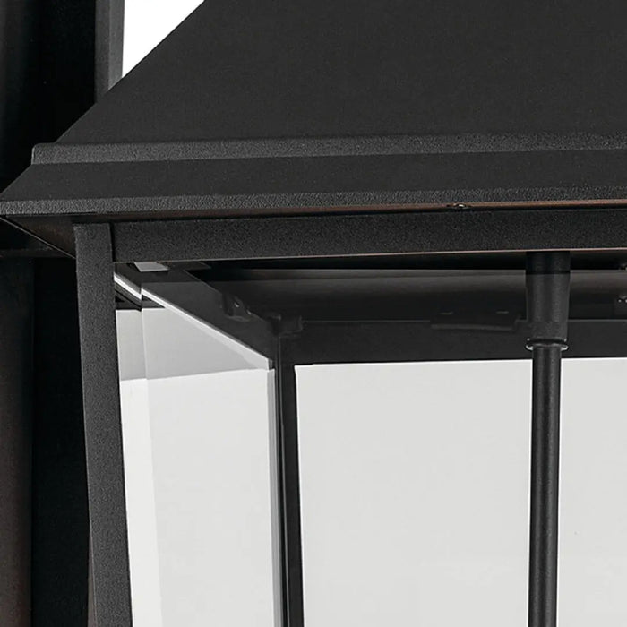 Kichler 59121 Mathus 3-lt 30" Tall Outdoor Wall Light - Textured Black