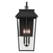 Kichler 59121 Mathus 3-lt 30" Tall Outdoor Wall Light - Textured Black