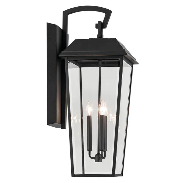 Kichler 59121 Mathus 3-lt 30" Tall Outdoor Wall Light - Textured Black