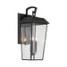 Kichler 59121 Mathus 3-lt 30" Tall Outdoor Wall Light - Textured Black