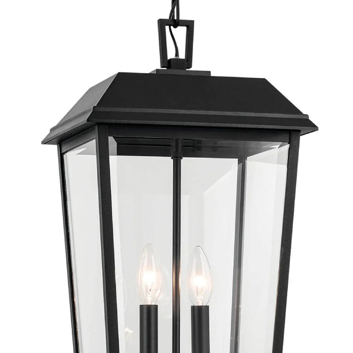 Kichler 59122 Mathus 2-lt 11" Outdoor Pendant - Textured Black