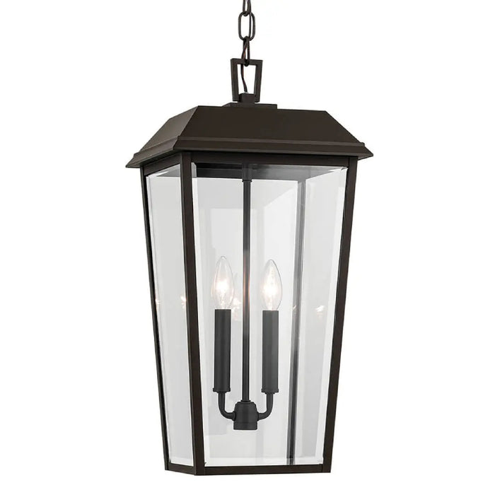 Kichler 59122 Mathus 2-lt 11" Outdoor Pendant - Olde Bronze