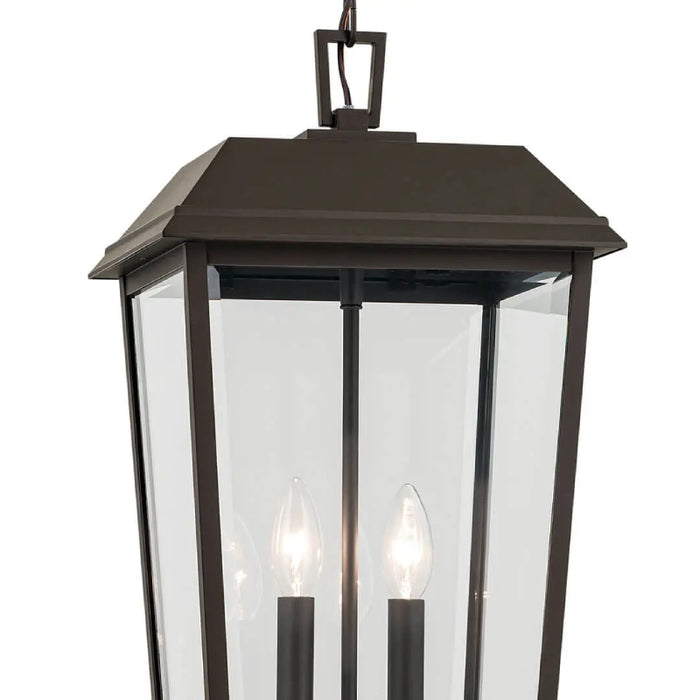 Kichler 59122 Mathus 2-lt 11" Outdoor Pendant - Olde Bronze