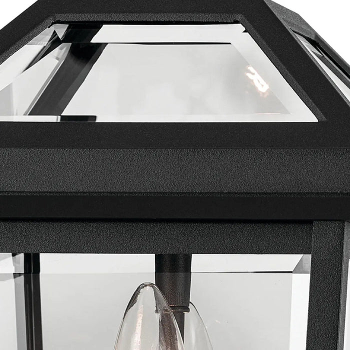 Kichler 59125 Regence 2-lt 14" Tall Outdoor Wall Light - Textured Black