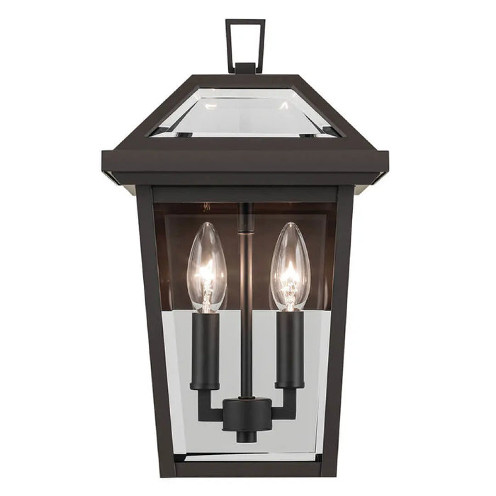 Kichler 59125 Regence 2-lt 14" Tall Outdoor Wall Light - Olde Bronze
