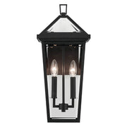Kichler 59126 Regence 2-lt 19" Tall Outdoor Wall Light - Textured Black